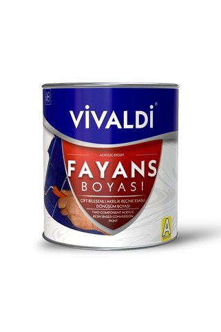 Vivaldi Fayans Boyası - Astar Ve Vernik Gerektirmeyen Boya - Beyaz
