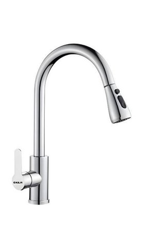 FLEKO Spiralli Krom Mutfak Eviye Bataryası Ks10s01