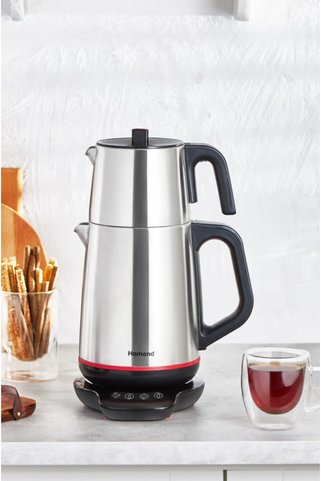HOMEND 1708H Dokunmatik Bazalı Çelik Çay&Mama Makinesi