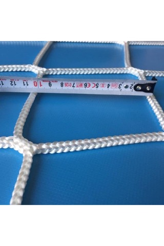 TORSAN İnşaat Güvenlik Filesi – 10 cm Göz – 6 mm ip – Balkon Filesi – İnşaat Filesi - 6 Metre x 80 Metre