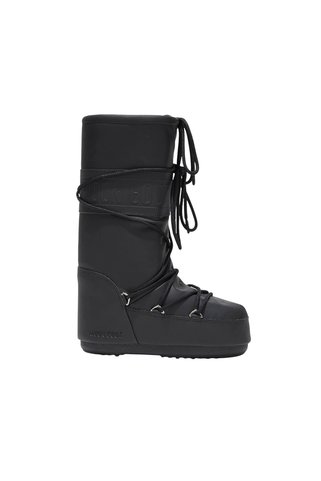 MOON BOOT 80d1402760-n001 Icon Rubber Kadın Siyah Kar Botu KADIN KAR BOTU