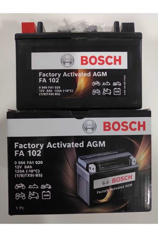 Bosch M6010 Ytx9-bs 12volt 8amper Motosiklet Aküsü