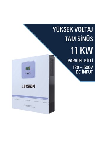 Lexron 11KW 90-500V HV 2*80A MPPT AKILLI İNVERTER