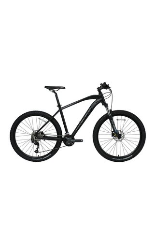 Bisan Mtx 7400 Erkek Dağ Bisikleti 43cm Hd 27.5 Jant 27 Vites Mat Siyah Parlak Siyah