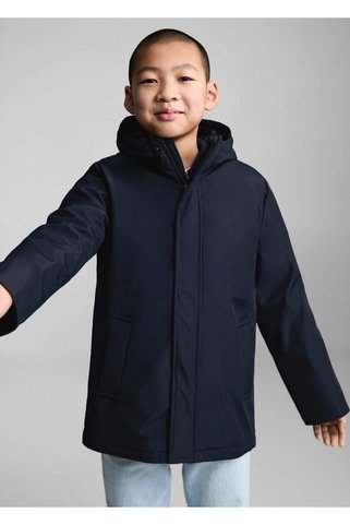 MANGO Kids Su Geçirmez Dolgulu Parka