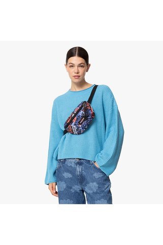 Eastpak SPRINGER Trash Skate Blue Bel Çantası