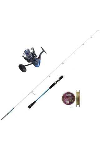 Okuma Safina SW 8000 Bauer Bambam Salt Dfr 60-140 Kamış Tekne Seti