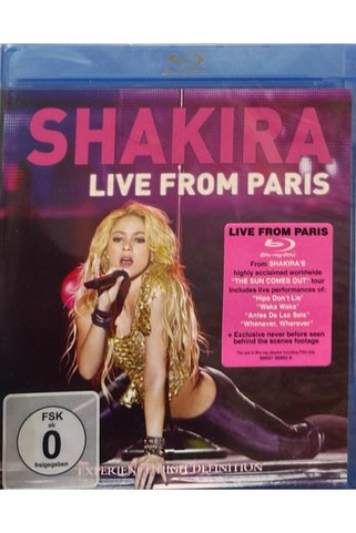 Kadıköy Plak Kulübü Shakira – Live From Paris BLURAY