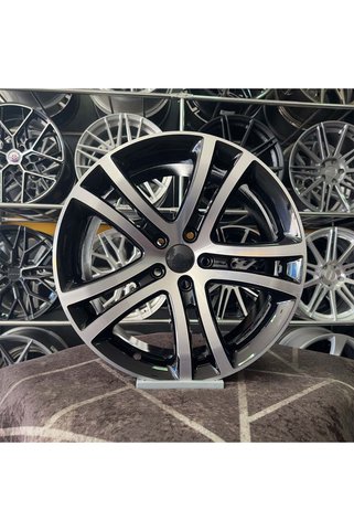 kormetal 19 inç 5x112 SAVANNAH GOLF JETTA CADDY UYUMLU Siyah Jant Modeli (4 ADET)