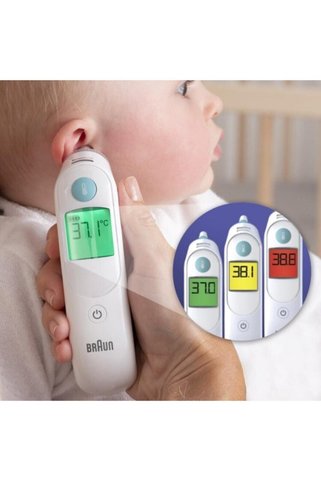 MEDİKALCİM Braun Kulaktan Ateş Ölçer Irt 6520 Thermoscan
