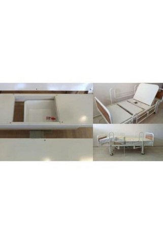 MEDİKALCİM Lazımlıklı Wc Hasta Karyolası Yatak Dahil 2 Motorlu Tuvaletli Karyola