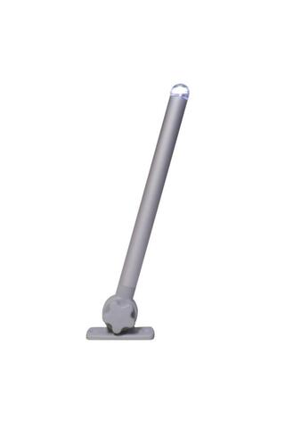 LALIZAS Mıcro Led Işıklı Direk Katlanır 60cm, Beyaz Işık,gri