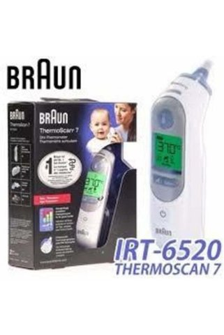 MEDİKALCİM Braun 6520 İrt Thermoscan 7 Braun Kulaktan Ateş Ölçer