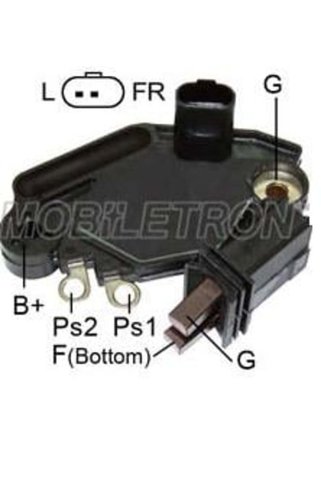 Mobiletron 12v Kömürlü Konjektör Valeo Tipi Soketli 2 Uçlu 150 A (L-FR) (SU SOĞUTMALI)