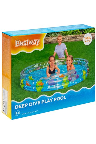 BESTWAY Şişme Havuz Deep Dıve 183X33 Cm (51005)