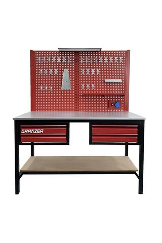 GRAYZER 1.5 Metre 4 Çekmeceli Takım Tezgahı