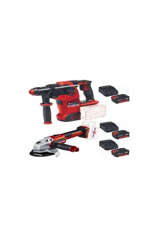 Einhell Herocco 36/28 Kırıcı Delici + Axxio 125 MM Taşlama + 3 x 4.0 Set
