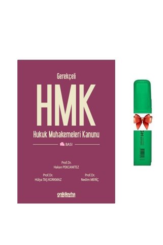 On İki Levha Yayıncılık Gerekçeli Hukuk Muhakemeleri Kanunu (Gerekçeli) Ciltli (Hakan Pekcanıtez)(Fosforlu Kalem Hediyeli)