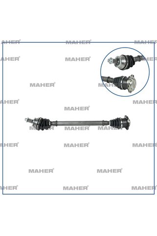 MAHER Aks Komple Ön Polo 01-12 / Roomster 06= / Cordoba 02-09 / Ibıza Iv 02-09 / Sag Amf-bnv 1.4tdı 759mm