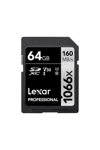 Lexar Professional 64GB 160mb/s SDXC Hafıza Kartı