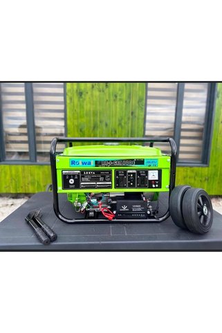Rolwal PRO DE Benzinli 3.8 kvA Jeneratör Monofaze Marşlı/İpli