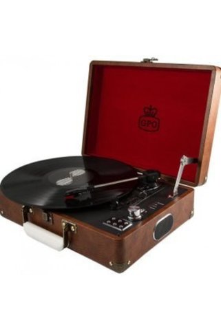 GPO Attache Case Vintage Brown Retro Pikap