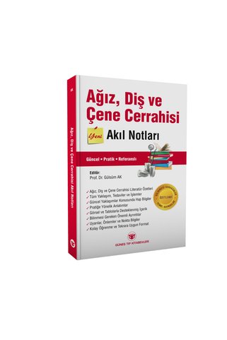Güneş Tıp Kitabevleri Ağız Diş Ve Çene Cerrahisi Akıl Notları