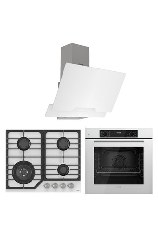 Ferre White Gold Ankastre Set 3'lü ( Qbl63cb-nt026-d064 )