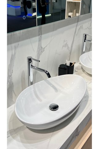 Turkuaz Cerastyle Olive 60 x 36 cm Tezgah Üstü Çanak Lavabo