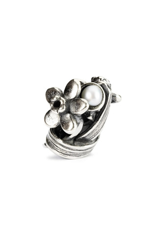 Trollbeads Mart Ayı Daffodil Çiçeği Charm