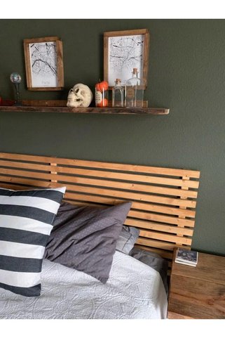 WOODENSA Ahşap Yatak Başlığı ,karyola Başlığı 90 Cm