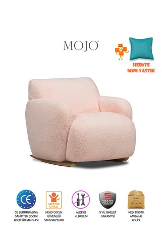 MOJO Mango Shake Sallanan Çocuk Koltuğu Pembe