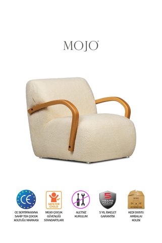 MOJO Soho Çocuk Koltuğu Krem