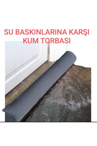 Vulli SU BASKINLARI İÇİN ÇUVAL YERİNE - UZUN ESTETİK KUM TORBASI