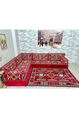 uğurlu şark köşesi Uğurlu Şark Köşe Takımı (10 parça 20 cm minder kalınlığı )