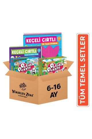 yükselen zeka 6-16 Ay Temel Setler Kolisi