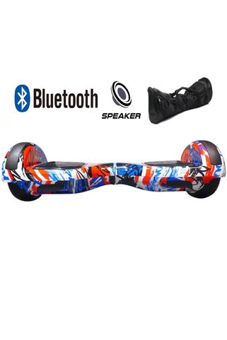 CityMate Smart Balance Elektrikli Kaykay Hoverboard Çanta Hediyeli Bluetooth Hoparlörlü Desenli32