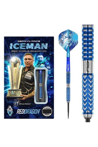 Red Dragon Gerwyn Price Glacier % 90 Tungsten Çelik Uçlu Dart Oku