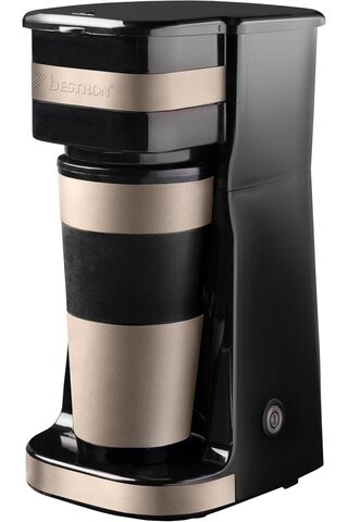 bestron Yalıtımlı Kahve Makinesi 750W, Kompakt, 420ml, Filtreli, Açık Bej Renk