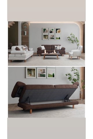 LUCETTA CONCEPT Florya koltuk takımı (3+3+1)