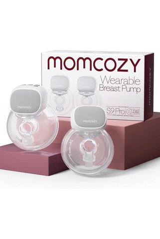Momcozy S9 Pro Elektrikli Göğüs Pompası, Eller Serbest, 2 Mod, 9 Kademe, Uzun Pil Ömrü, 24 mm (2'li Paket)
