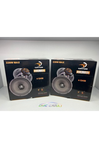 DATOR AUDİO DATOR AUDİO D8 20 CM NEODYUM MİDRANGE