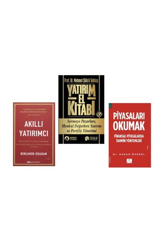 Scala Yayıncılık AKILLI YATIRIMCI + YATIRIM EL KITABI + PIYASALARI OKUMAK = 3SET