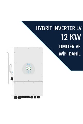 DEYE 12KW HİBRİT TRİFAZE İNVERTER LV