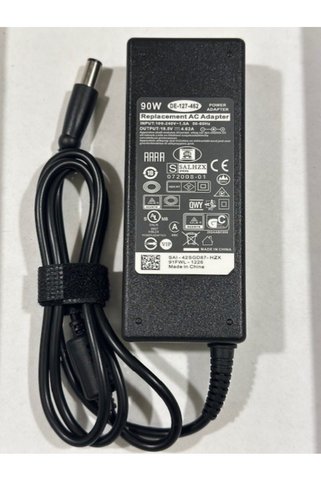 Leonpro 19.5 volt 4.62 amper dell uyumlu notebook adaptör 7.4 mm 5.0 mm dell uyumlu adaptör