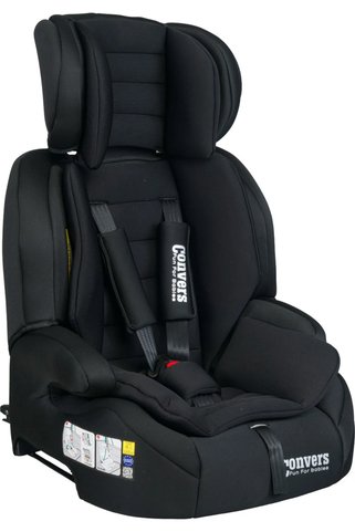 Convers Crazz Pro Isofixli Bebek Çocuk Oto Koltuğu 9-36 Kg Gri