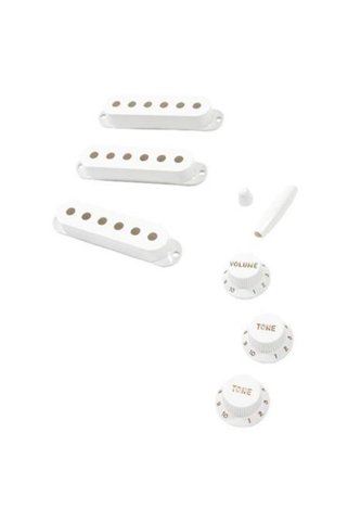 FENDER Pure Vintage 50s Stratocaster Eggshell Manyetik Kapağı Aksesuar Kiti