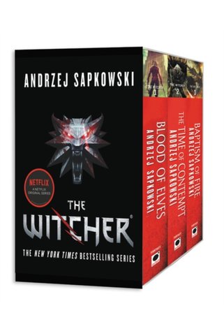 Pandora Kitabevi Witcher Boxed Set : Blood of Elves, the Time of Contempt, Baptism of Fire