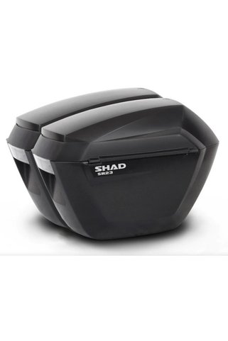 Shad SH23 YAN ÇANTA Siyah Honda Forza 250 Uyumlu