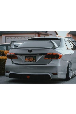 KSF Corolla 2007-2012 Bagaj Yüksek Spoiler - BOYALI